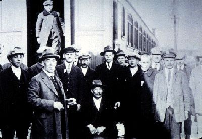 Italian immigration photo